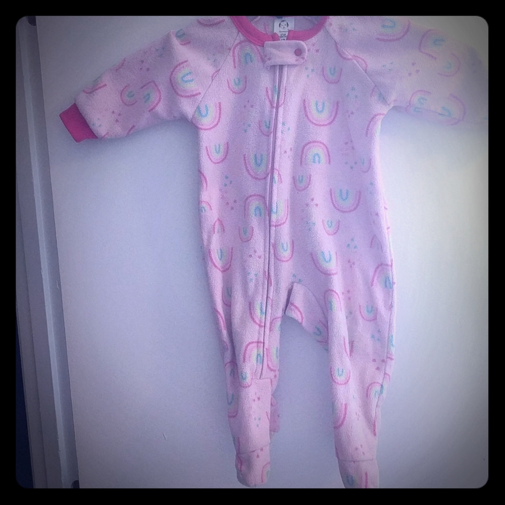 Baby girl pajamas 12m☮️